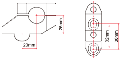 bar rise kit Dimension