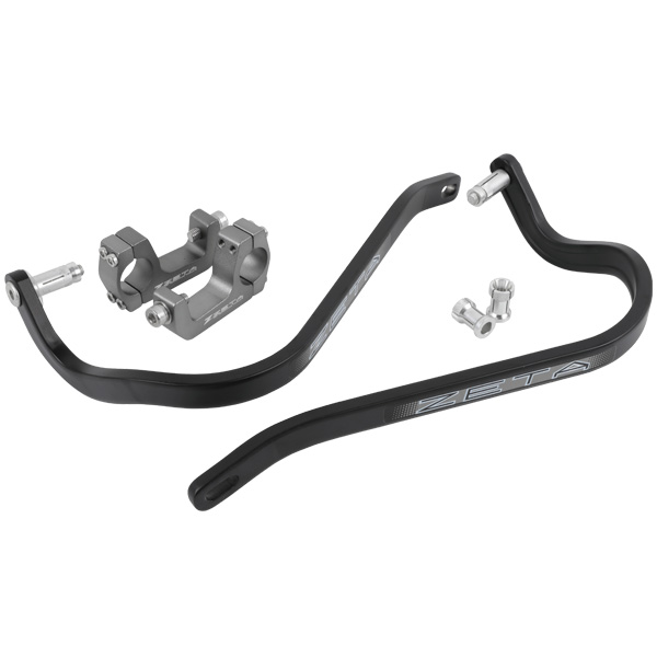 Protège mains aluminium ZETA Racing guidon 22.2 mm ou 28.6 mm