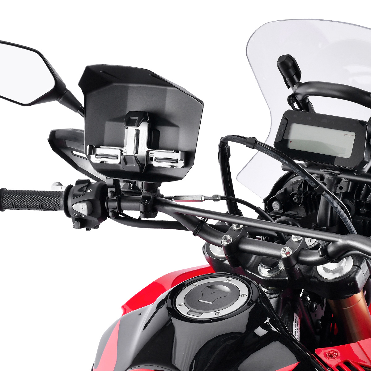 TOUGH LOCK Mobile Phone Mount Ti-color With Shield Kit CRF250RALLY
