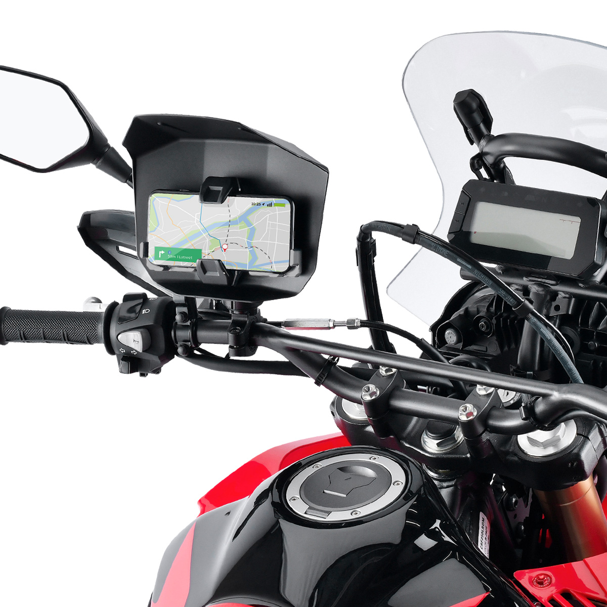 TOUGH LOCK Mobile Phone Mount With Shield Kit Ti-color CRF250RALLY